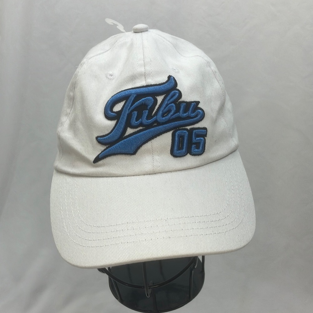 Fubu 05 white baseball hat one size fits all